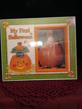 Baby's First Halloween Photo Frame New