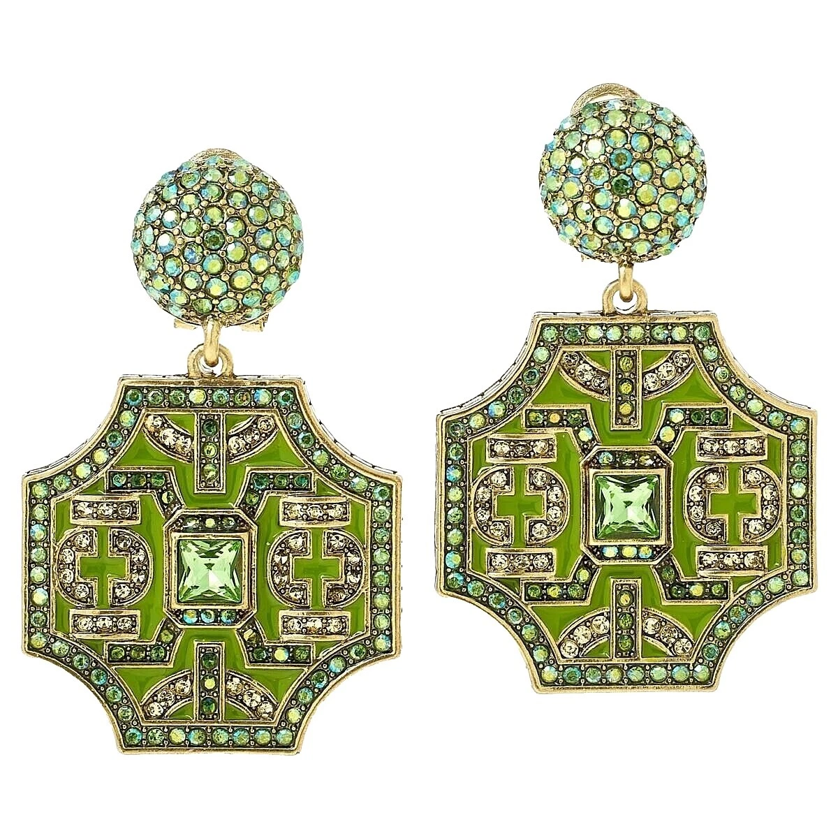 Pendientes de Moda Esmalte Heidi Daus