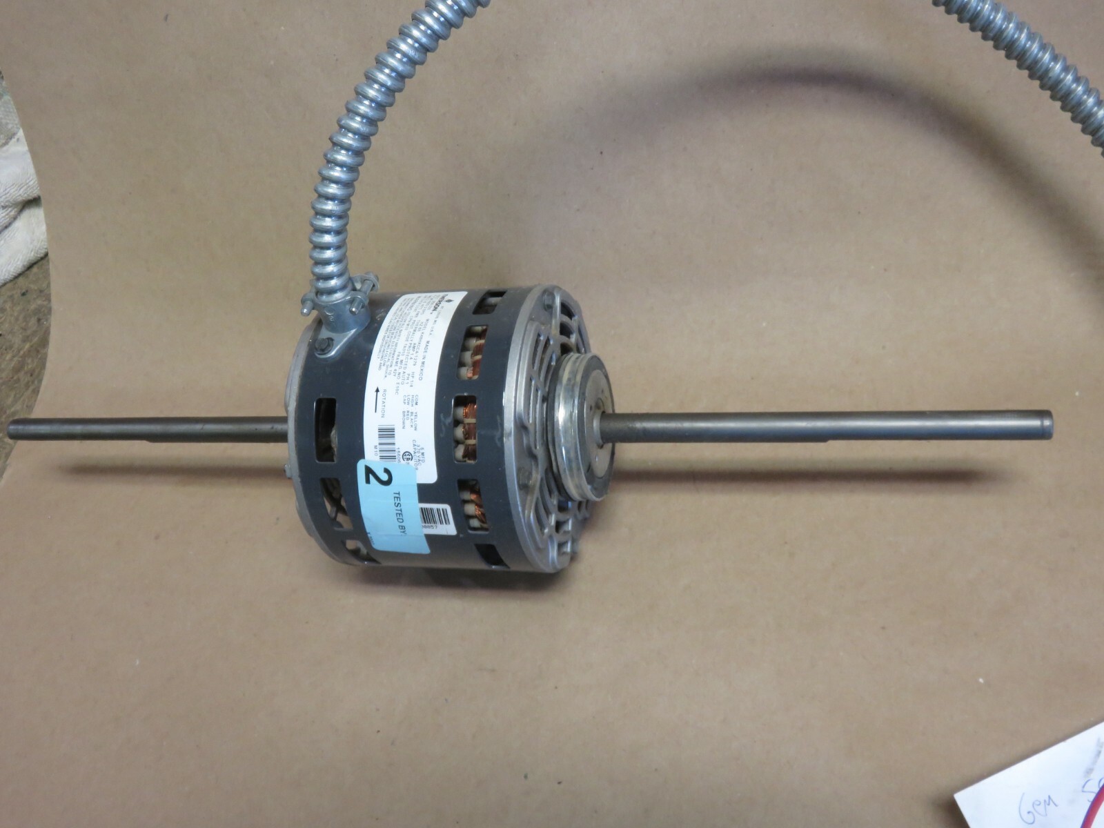 First Co Air Handler Blower Motor Emerson K48HXCCA1279 Part E10C eBay