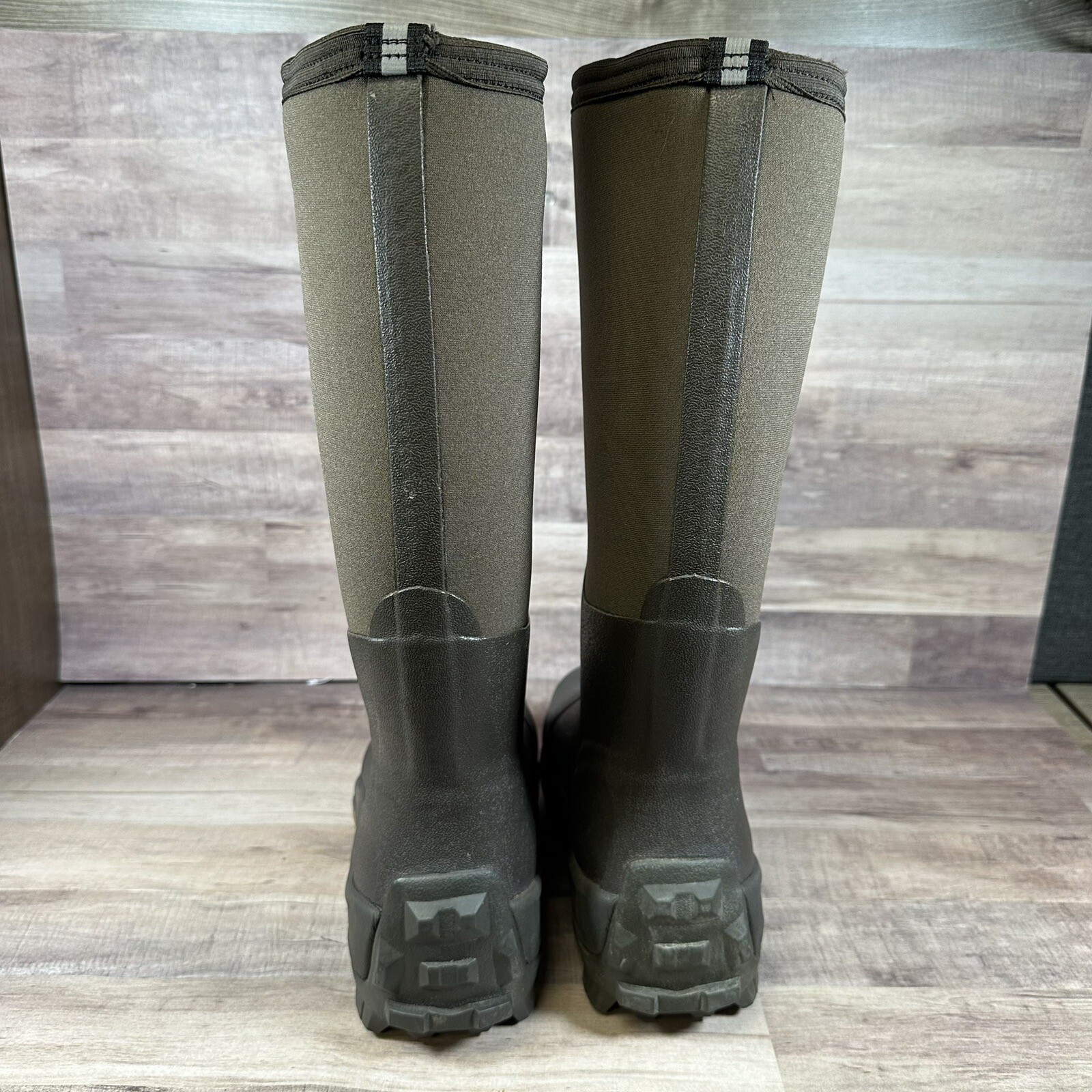 Muck Boot Company Muckmaster Brown Rubber Wetland Boots Mens 5 Womens 6