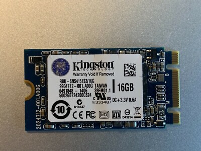KINGSTON 16GB RBU-SNS4151S3/16G  SSD SATA M.2