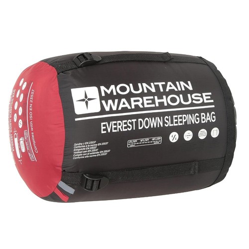 MOUNTAIN WAREHOUSE EVEREST DOWN SLEEPING BAG eBay