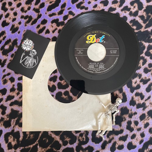Louis Prima And Keely Smith - Because of You - 7" Vinyl 45RPM - Jazz - Dot