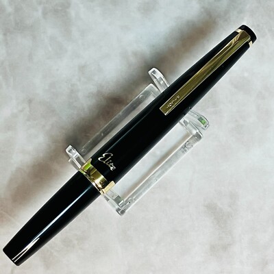 Vintage Pilot Elite 14K-585 F-Nib 1976 Japan Fountain Pen Used