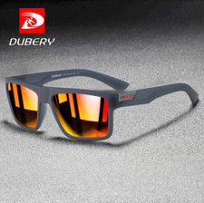 DUBERY Men Polarized Sport Sunglasses Square Driving Fishing Classic Glasses Hot