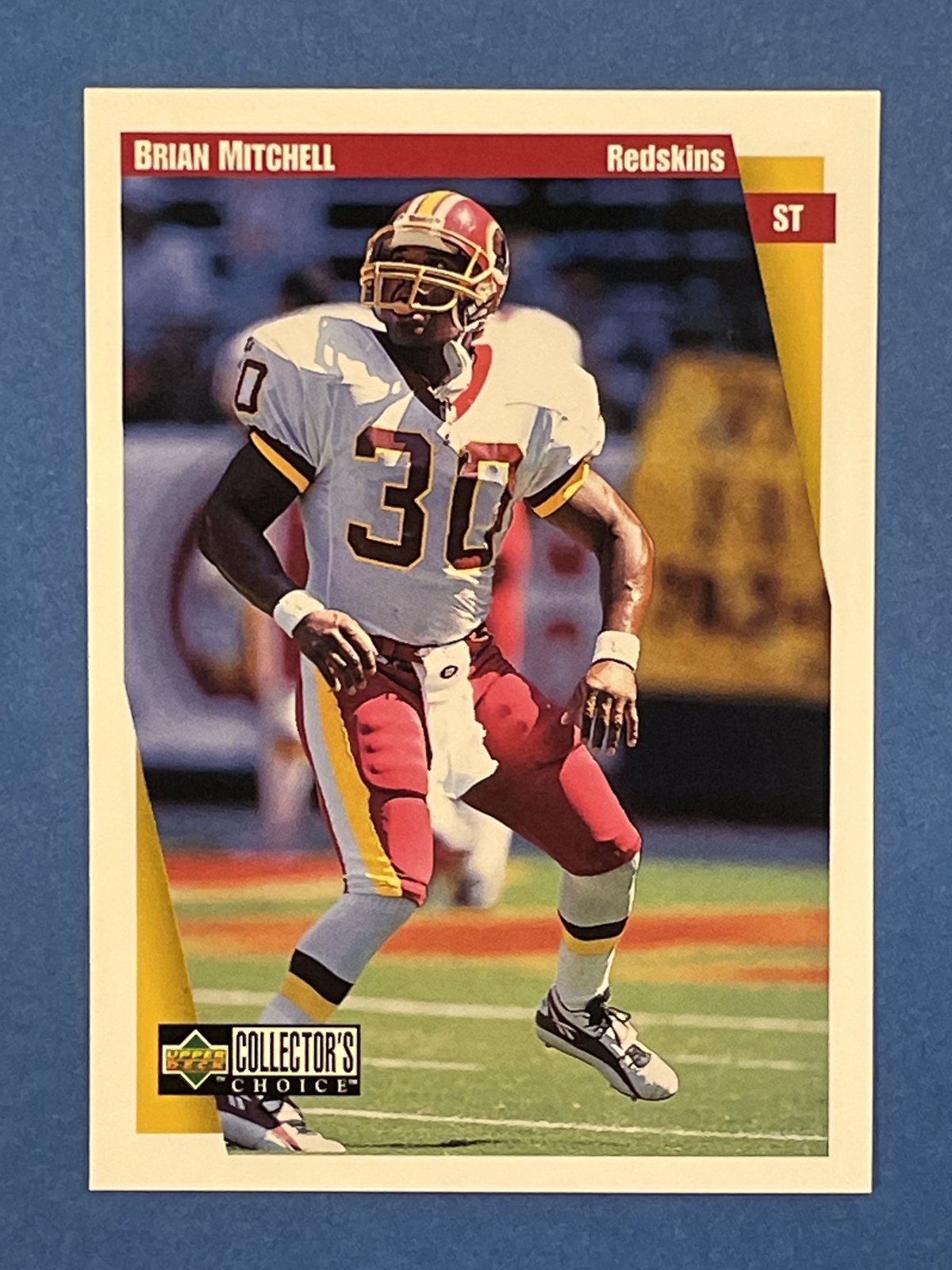 Brian Mitchell 1997 Upper Deck Collector's Choice Base #266