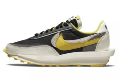 Nike LD Waffle Sacai Undercover Black Bright Citron Yellow DJ4877-001 Men's New