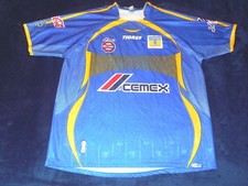 Tigres UANL Jersey Monterrey Futbol Soccer Mexico Carta Blanca Coca~Cola Mens LG