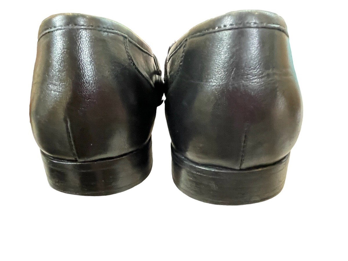 ALLEN EDMONDS BERGAMO BLACK SLIP ONS, SIZE 10 1/2D | eBay