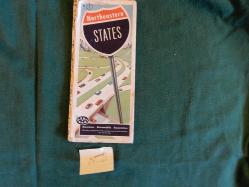 AAA Road Maps Penna -New Jersey/ North Eastern states 1958 1959 1960 Original - Picture 6 of 9