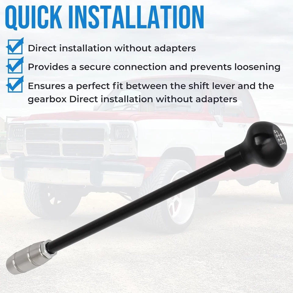 NV5600 Shifter Stick Lever Knob NV5600-28 For 2000-2005 Dodge Ram 2500 & 3500 US Foto 4 de 4