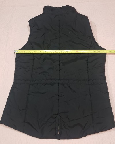 Woman's American Rag Black Puffer Vest Size Small - Picture 3 of 11