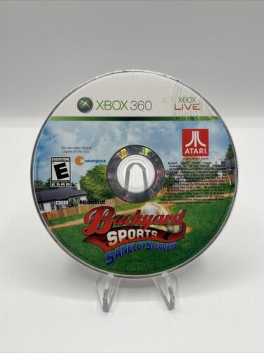Backyard Sports : Sandlot Sluggers (Microsoft Xbox 360, 2010) disque uniquement - Photo 1/1