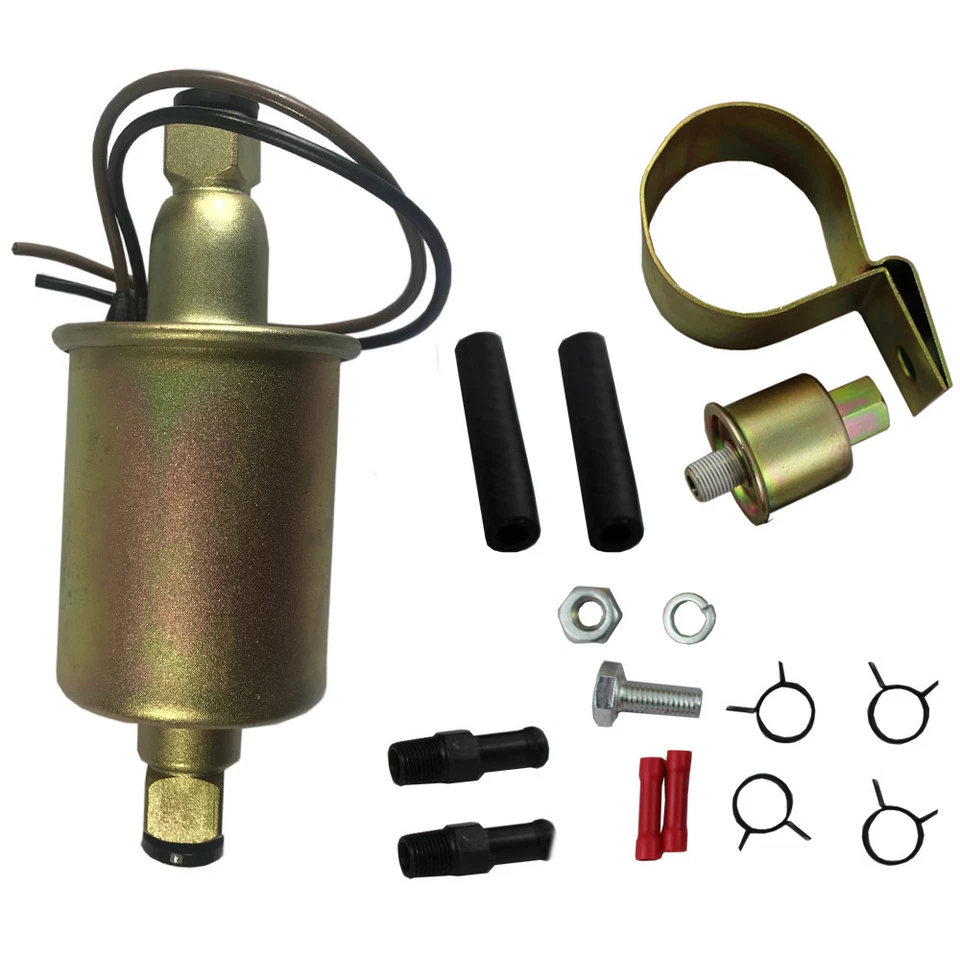 NUEVA BOMBA DE COMBUSTIBLE ELÉCTRICA UNIVERSAL GAS DIÉSEL MARINA CARBURADA E8016S Foto 4 de 4