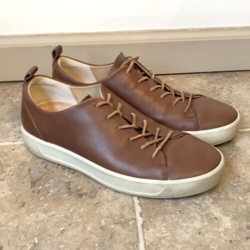 Ecco Soft 7 Sneaker Extra Width Brown Shoes Men's Size 41 (US 7) - 第 1/10 張圖片