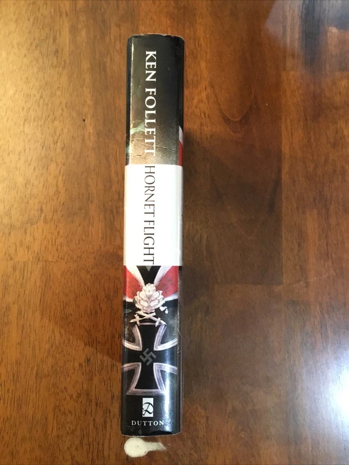 Hornet Flight Ken Follett Signed On Dust Jacket 1st Edition Hard Cover Read Foto 2 de 4