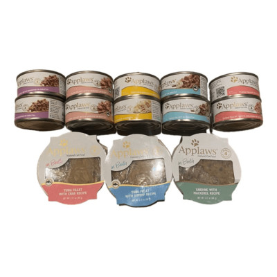 Applaws Cat food variety bundle - set of 13