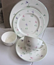Vintage Wade Heath A Made in England Breakfast Set Floral