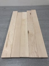 Maple Timber Hardwood Inlay Board PAR (offcuts) 48mm X 18mm X 400mm Long Minimum