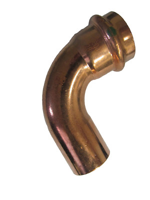 2 xViega RN 28mm Prestabo Fitting Profipress Sanpress Kupfer Bogen 45° i/A(D412)
