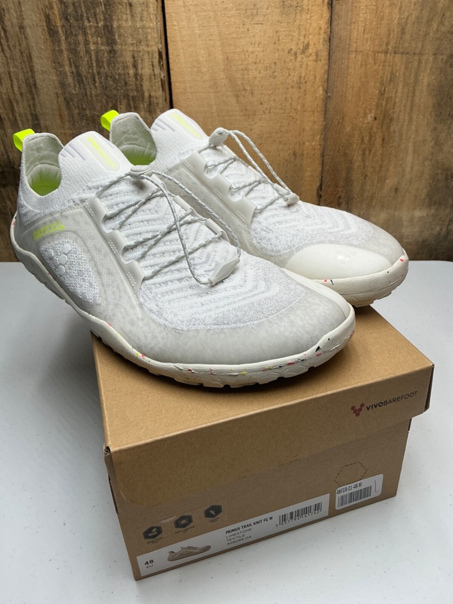 NEW VIVOBAREFOOT Primus Trail Knit FG Limestone 309099-04 Mens