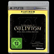 The Elder Scrolls 4 Oblivion Game of The Year Edition PS3 Spiel RPG PlayStation