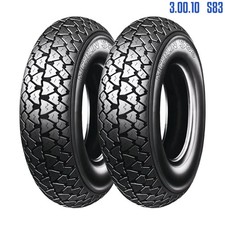 2 Bereifung MICHELIN S83 Vespa 50 Special 3.00.10 300/10