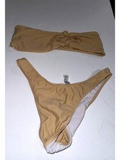 Bandeau bikini 2 piece knotted coquette girly fairy chic