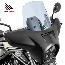 WOLFLINE Moto Headlight Fairing Windshield for Honda CMX300 CMX500 2020-2025