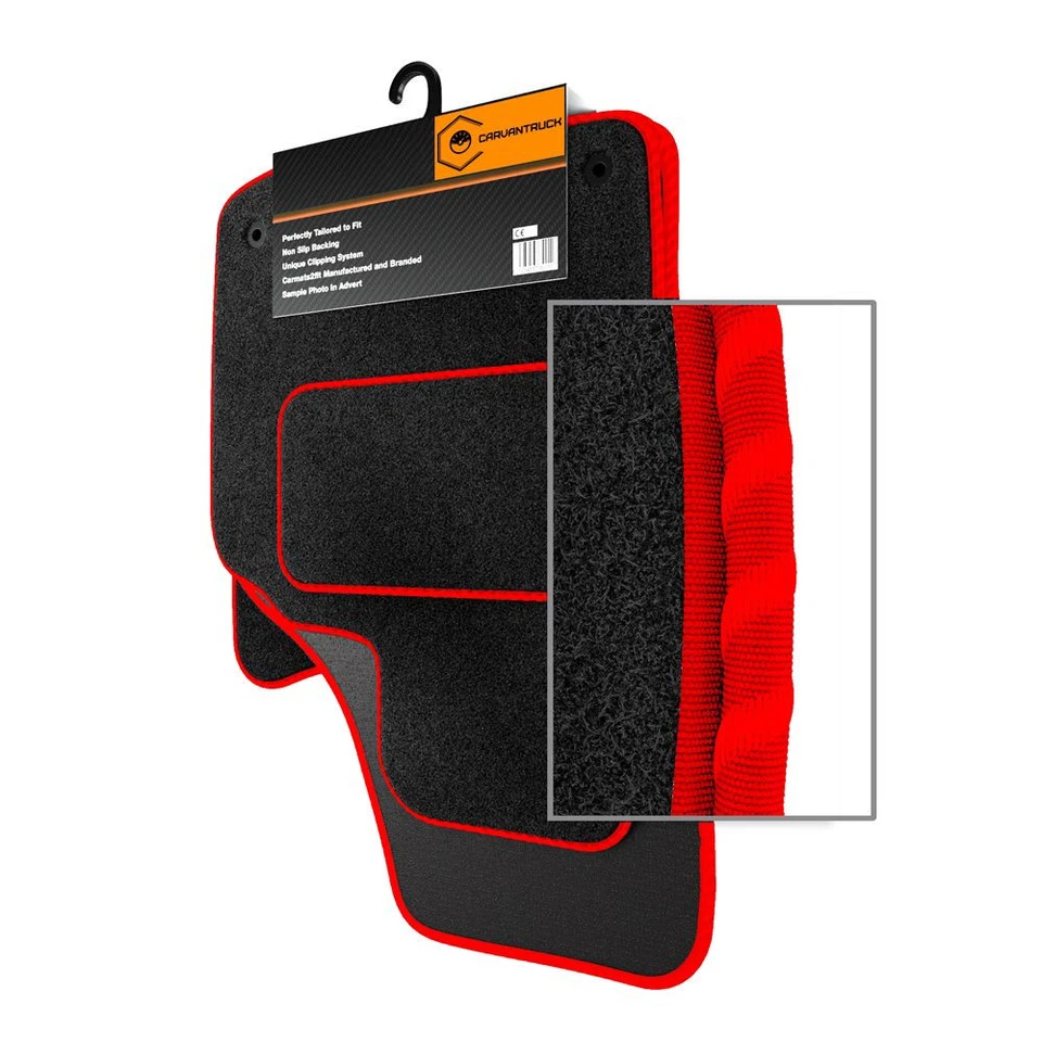 Car Mats for Chevrolet Epica 2008-2011 - Solid Trim - UK Made - Image 4 of 4