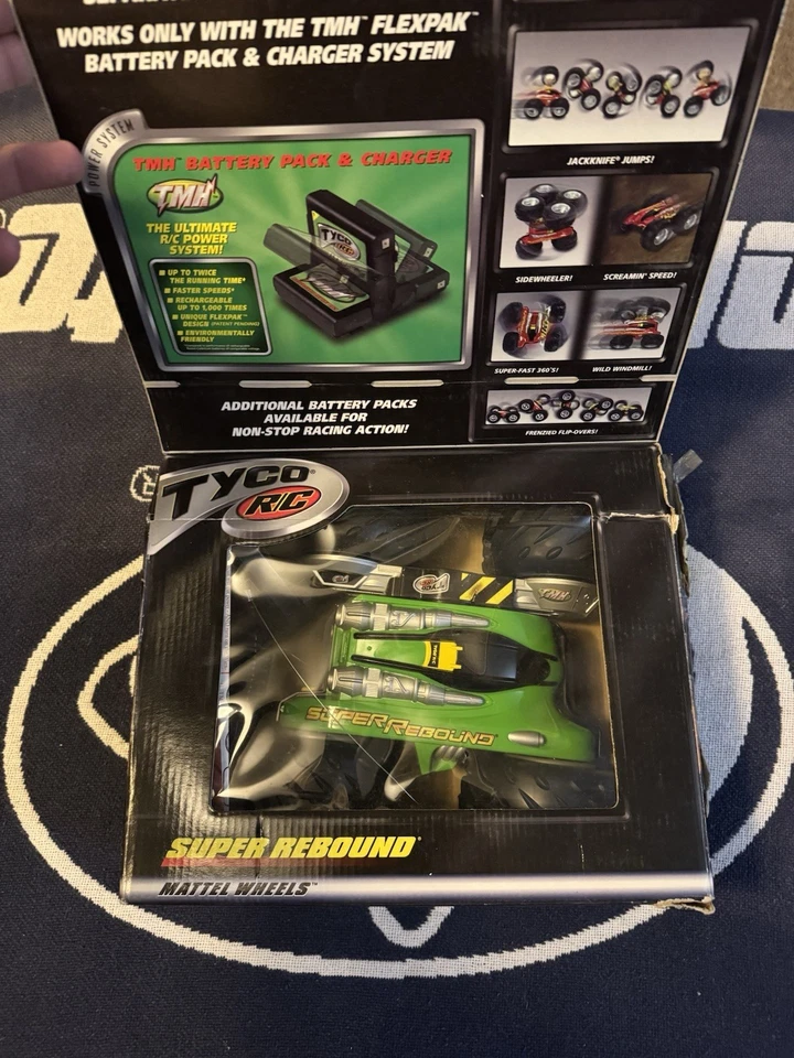 Vintage 1997 Tyco Super Rebound RC 49 MHz Rare! Cib - Image 2 of 4