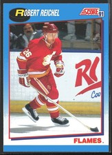 1991-92 Score Canadian Bilingual #483 Robert Reichel