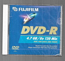 Fuji Film DVD-R Disc 4.7 GB/GO 120 min Data Video Digital Recordable New 