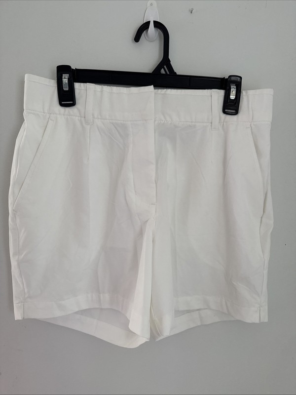 Nike Dri-FIT Victory Women's 5" Golf Shorts White DA3209-100 Size Medium Sz M