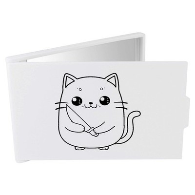 Kompakt-/Reise-/Taschenschminkspiegel ''Süße wütende Katze'' (CM00044406)