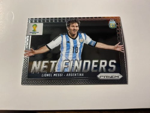 2014 Panini Prizm World Cup Net Finders Lionel MESSI # 2 ARGENTINA