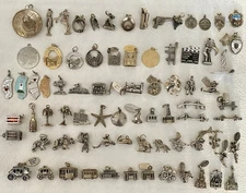 California Vintage Charms Sterling Silver & Gold Fill + Choice