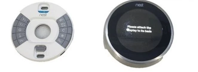 Google Nest 3rd Gen Learning Thermostat Smart Stainless Steel T3007ES - Image 4 of 4