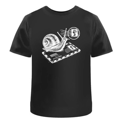 Unisex T-Shirt ''Snail Mail'' - 100% Baumwolle (S-XXL) (TA052726)