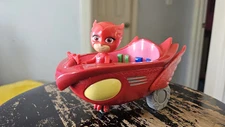 PJ Masks Disney Jr. Owlette figure with Bonus Owlette Glider Just Play