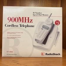 VTG Radio Shack 900MHz Cordless Telephone ET-3505 45-3505 New In Box