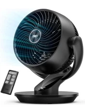 Dreo Desk Fans for Bedroom, 13" Oscillating Air Circulator Table Fan with Remote