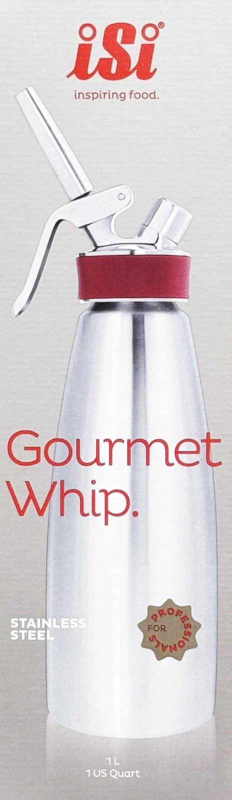 Locknlock Gourmet Whipplus 1,0 L Inklusive: Gerade Edelstahltülle, Tulpentülle - Bild 2