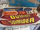 Vintage Kenner The Outrider Stunt Board Hand Steered Ride On Toy.  New In Box — photo 4