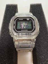 CASIO G-SHOCK DW-5040RX-7JR 40th Anniversary Clear Remix White Solar 20BAR Japan