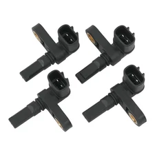 Set of 4 ABS Wheel Speed Sensor 89542-04020 for Front/Rear/Left Driver/Right ...