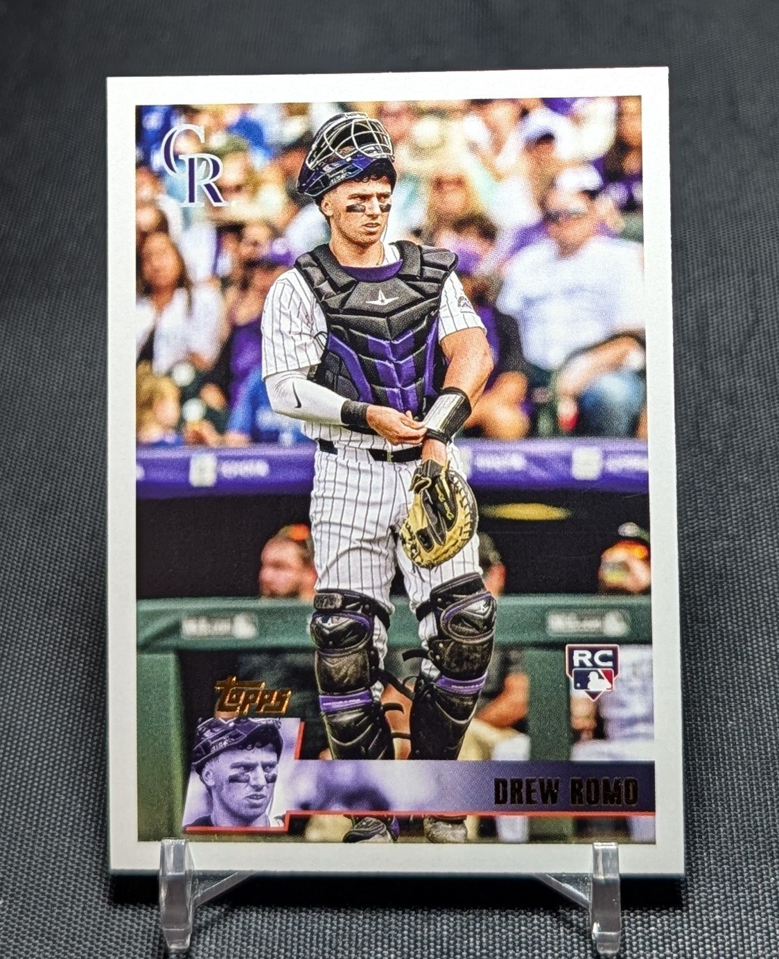 Drew Romo Rookie RC 2025 Topps Archives Baseball Card #182 Colorado Rockies