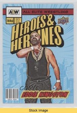 2024 AEW All Elite Wrestling Heroes and Heroines Eddie Kingston #AHH-12 READ x9t