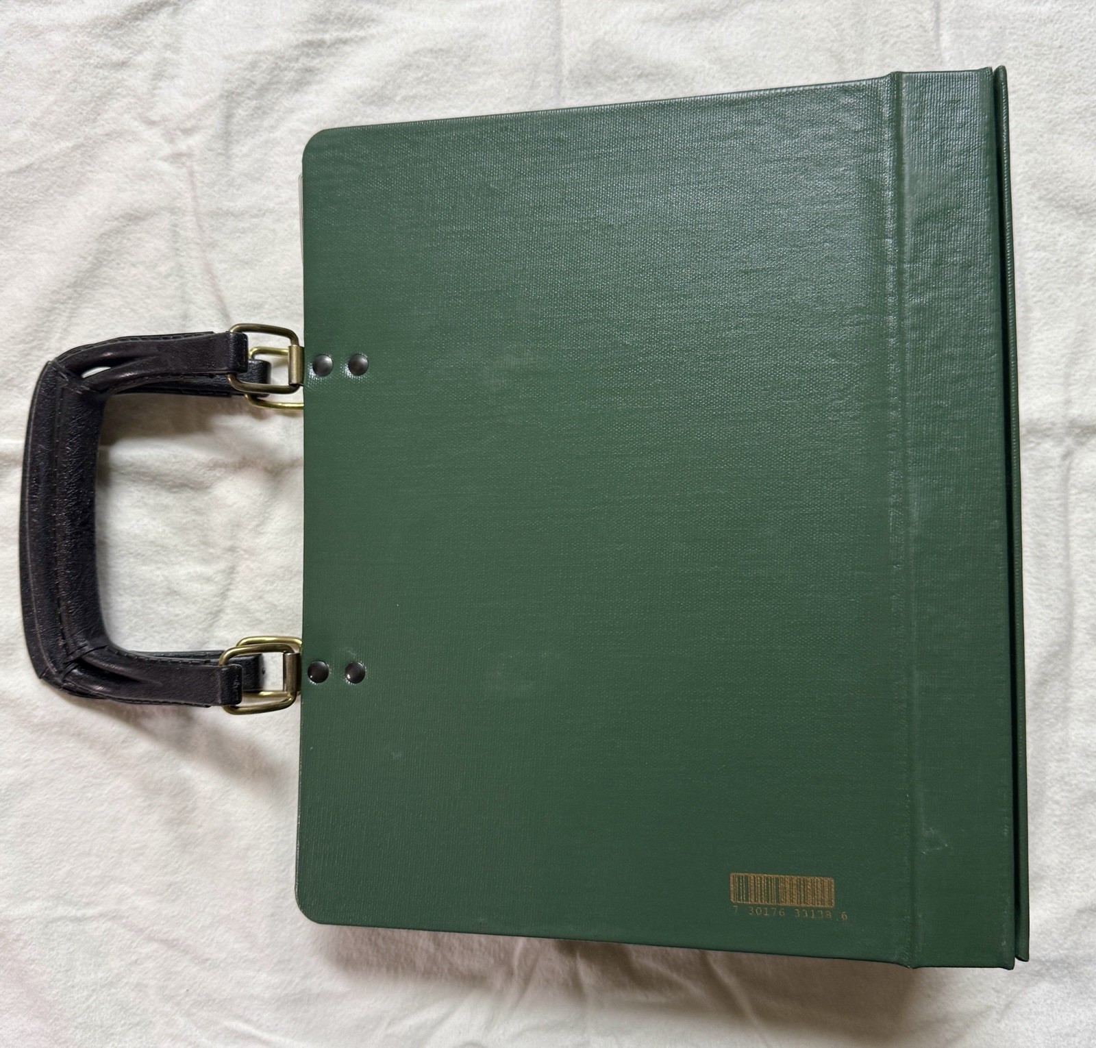 Boys Scouts Of America Patch Collector Binder W/Handles +16  Post Pages 