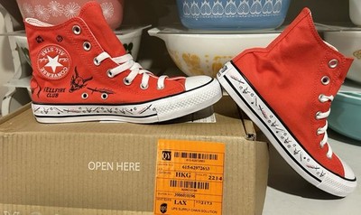 Converse Custom Stranger Things High Top Sneakers Size 8 Womens New In Box